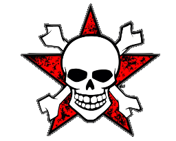 Спрей Skull Star с прозрачным фоном для CSS