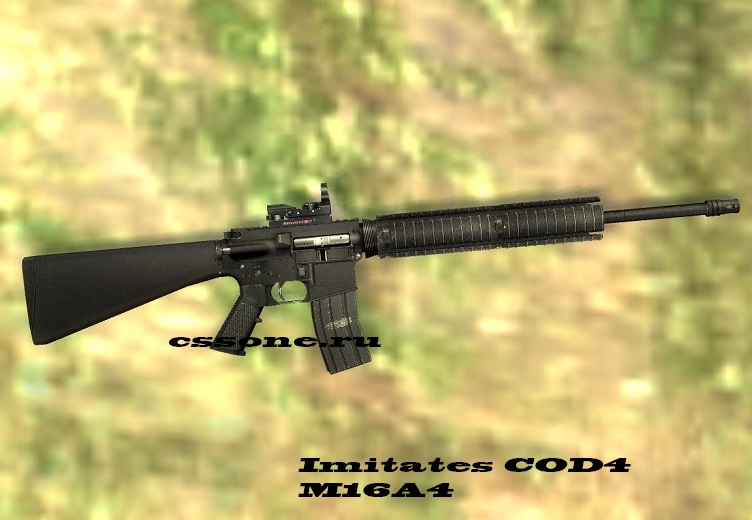 Imitates COD4 M16A4